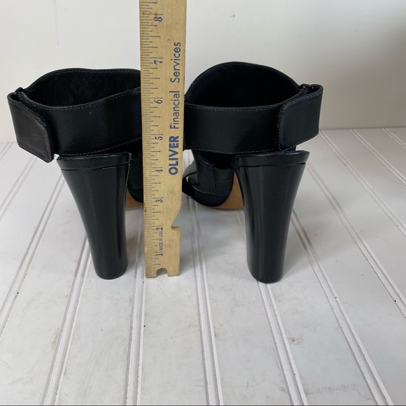 Pour La Victoire Echo black leather Sandals - Picture 5 of 7